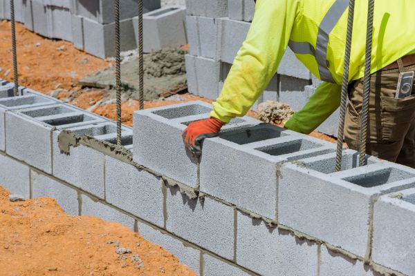 Concrete Blocks Installation in Cuyahoga Falls