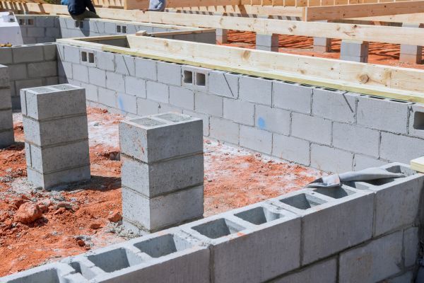 Cement Block Installation in Cuyahoga Falls
