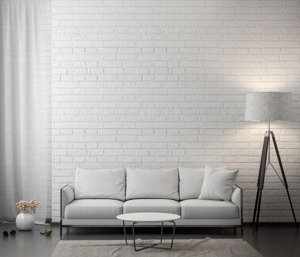 White Brick Installation in Cuyahoga Falls
